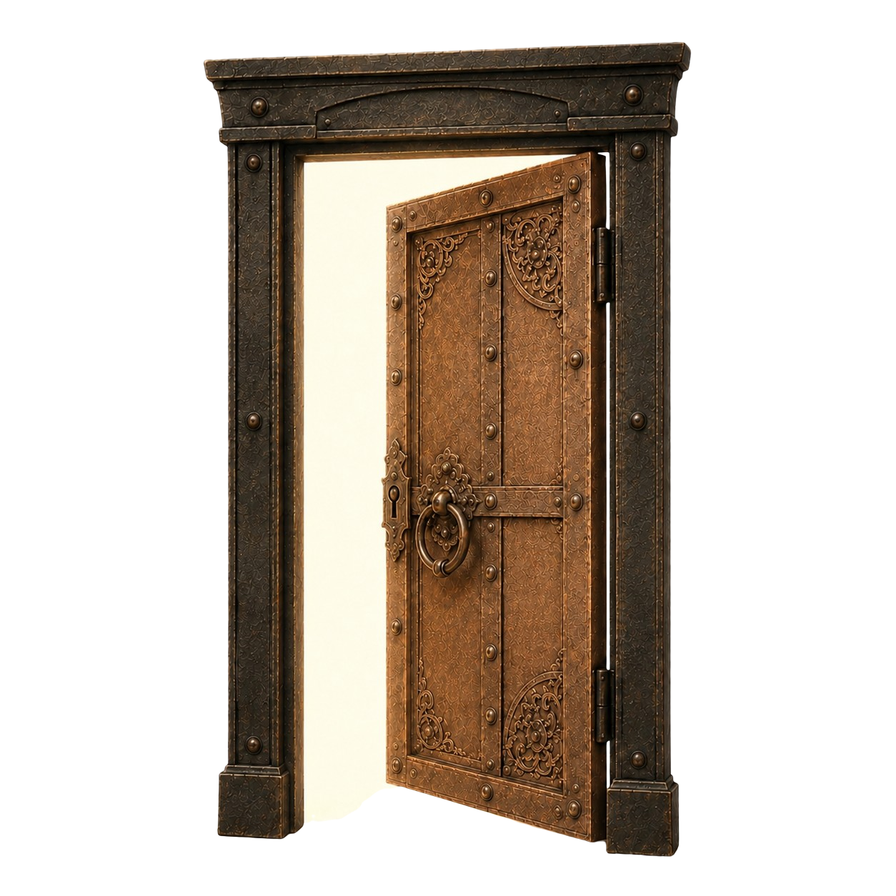 An open door representing welcome and belonging